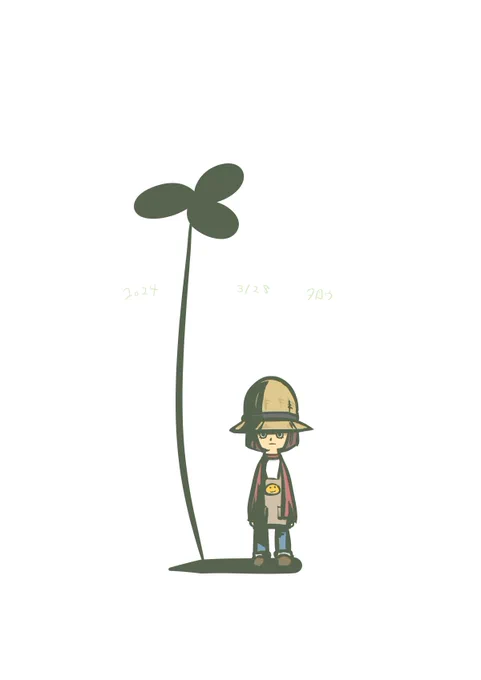 3月⑦ 3/25〜28#先月描いた絵を晒そう #illustrations #絵柄が好みって人がいればいいなぁ 