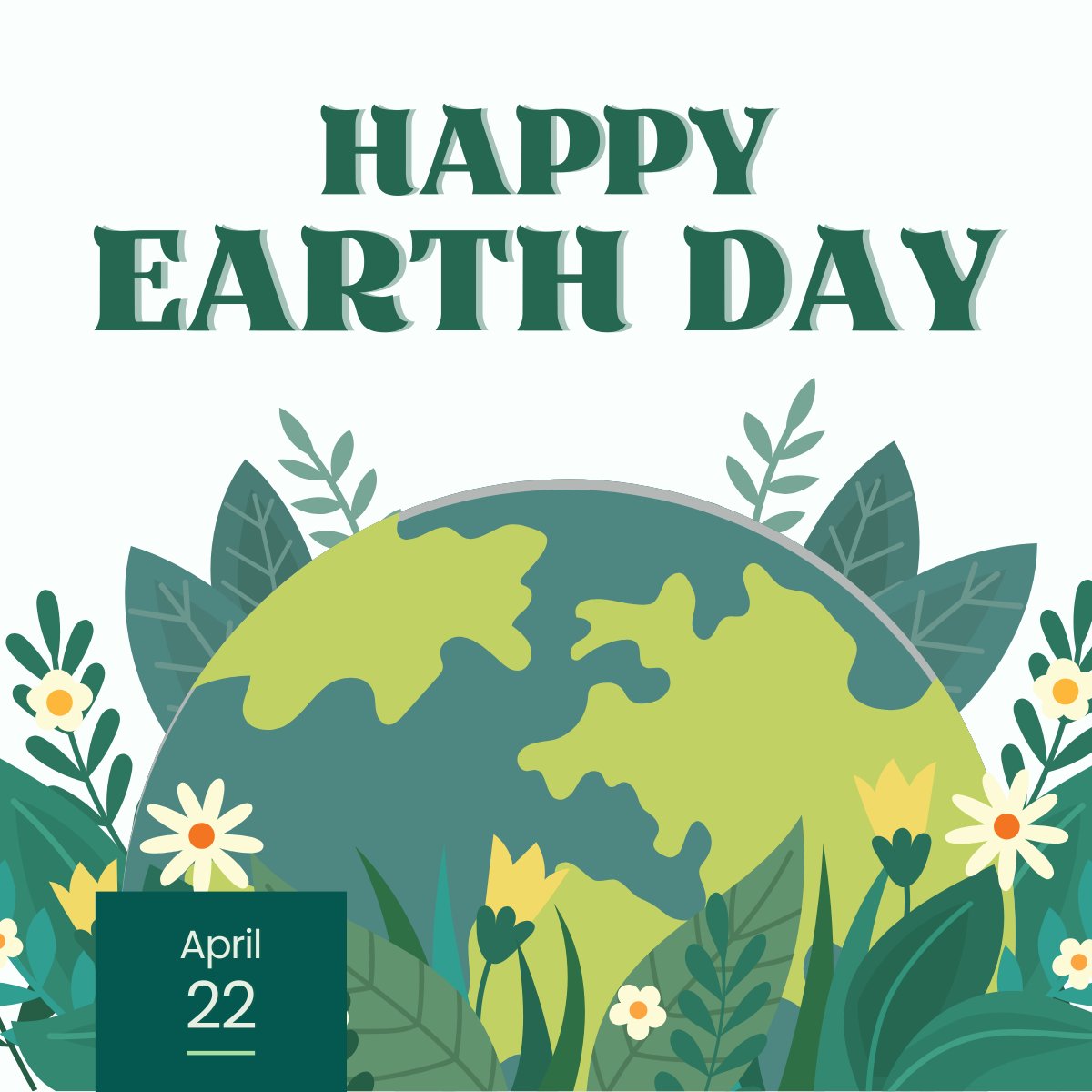 Happy Earth Day! Today, we celebrate our planet and all the natural wonders it has to offer. Let’s take the opportunity to renew our commitment to a healthy and thriving planet. #EarthDay