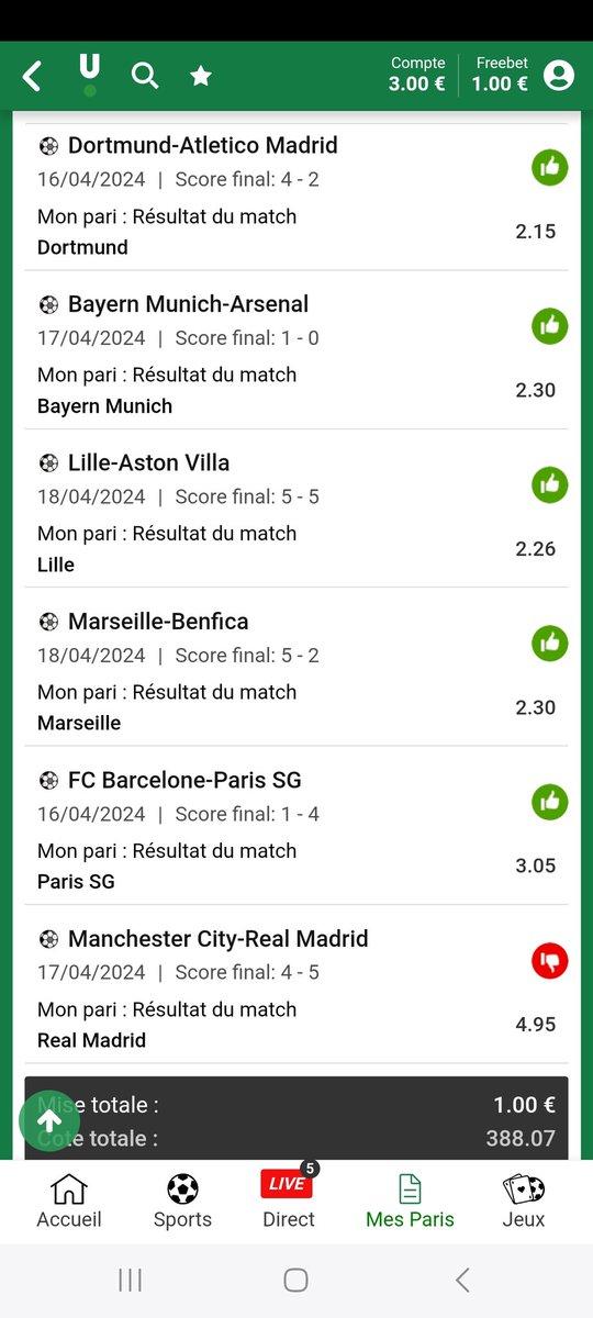 kevpeu's tweet photo. @UnibetFrance c'est quelle genre de malchance ça 😭 3 fois que ca ne passe pas a 1 paris près, ça mérite bien un petit geste pour récompenser cette malchance 🤣🤣 https://t.co/YyyzXPmqQg