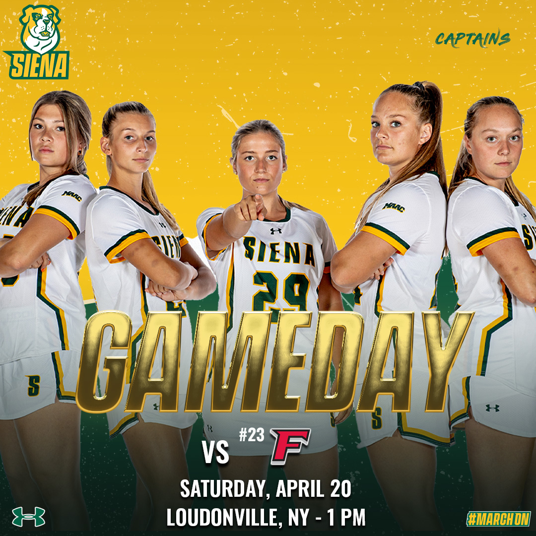 🥍 NOW! 📍 Loudonville, NY 🏟️ Hickey Field 📺 rb.gy/fpri3b 📊 rb.gy/nraook FOLLOW @SienaWLAX for live updates #MarchOn