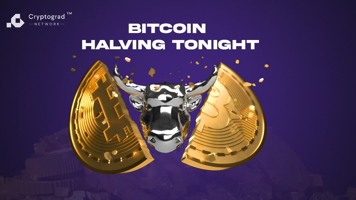 🌙 #BitcoinHalving is here - a pivotal #CryptoEvent! It slashes mining rewards in half, potentially influencing Bitcoin's value. 📈 Like a 'Bitcoin New Year' for investors!

Curious about the impact? Ask CG AI today and stay informed! 🔍💡

#FinancialEducation #CryptoKnowledge