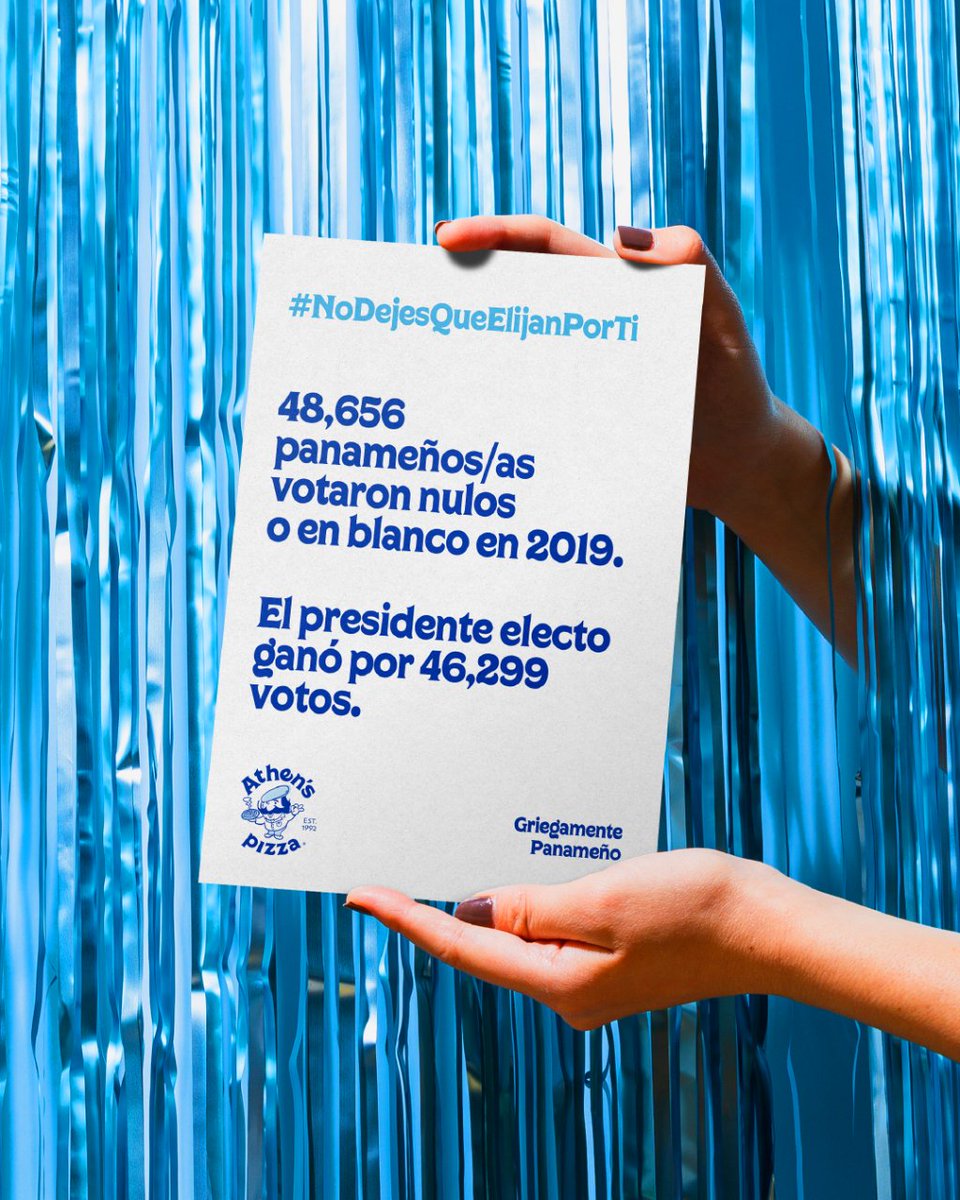 Athen's Pizza Panamá tweet media