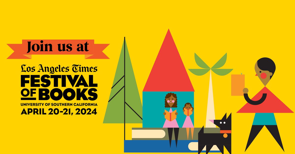 The ninja is going to the LA Times Festival of Books this weekend! Stop by booths (including LAPL's booths #510, #314 or #002!), visit panels, and celebrate all things books! Find out more at events.latimes.com/festivalofbook…