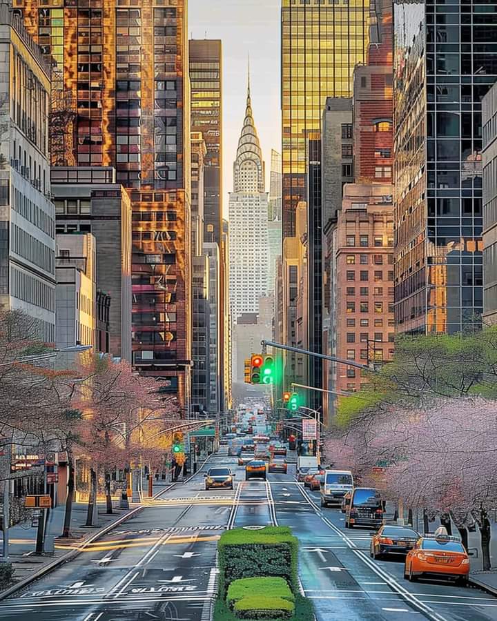 The street of New York