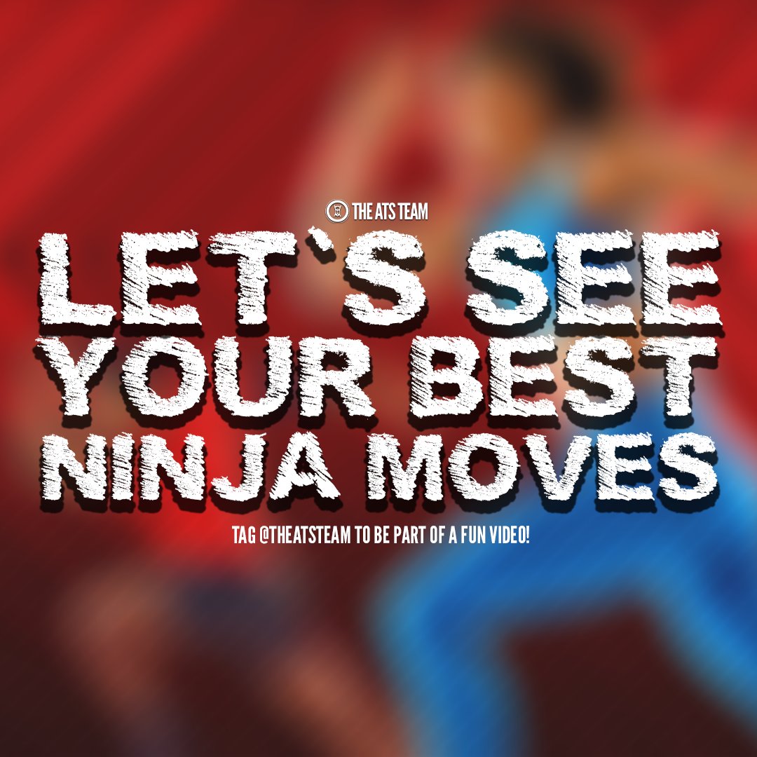 UNLEASH YOUR INNER NINJA and show us your EPIC #NinjaWarrior moves🏃‍♂️ We're on the lookout for the absolute BEST, so we will give a massive SHOUTOUT to our FAVORITE moves across ALL our social media platforms! Share your skills with us now! 🔥 

#CONTEST #theATSteam #anw