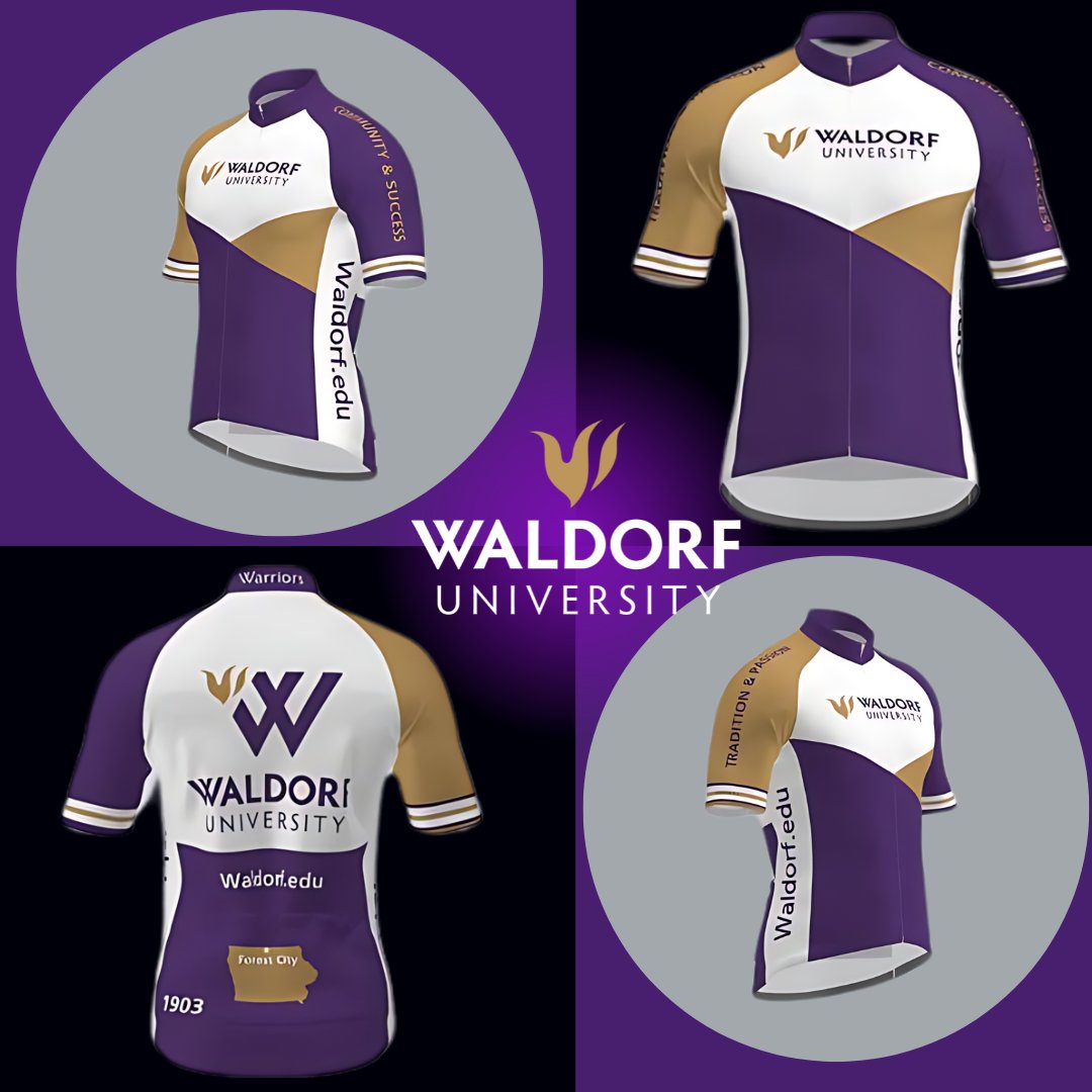🚴‍♂️ Ride in style with our first-ever Waldorf cycling jersey! Represent your university on RAGBRAI or any adventure. Discounted prices and early July delivery are available! available! Order closes May 13, 2024.via.primalcustom.com/collections/ts… #WaldorfUniversity #RAGBRAI