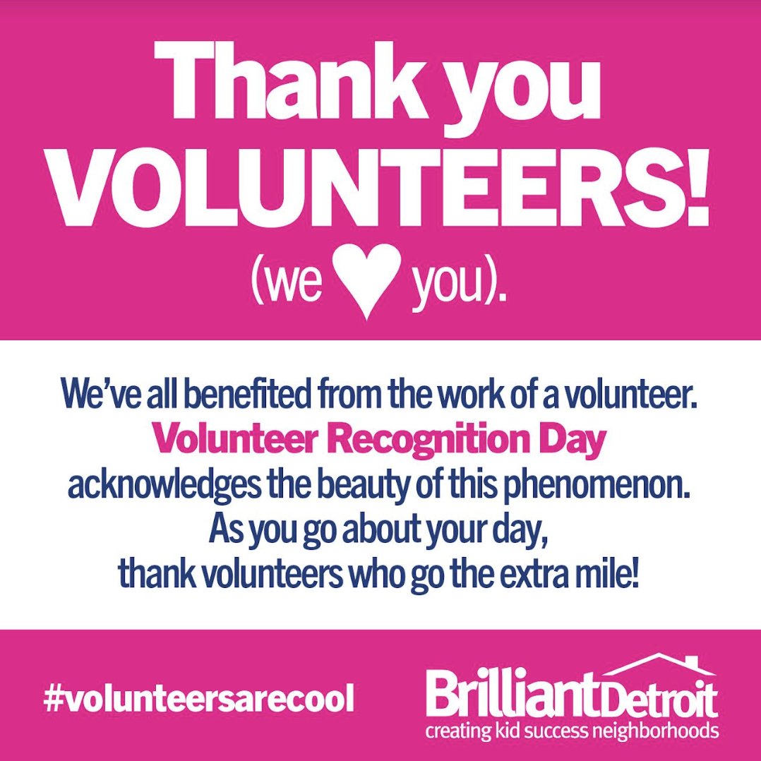 Today, we celebrate the heart and soul of our organization: our Brilliant Volunteers! Your dedication and selflessness make all the difference in the lives of those we serve. We’ll be thanking our volunteers all week for #VolunteerRecognitionWeek! #BeBrilliant
