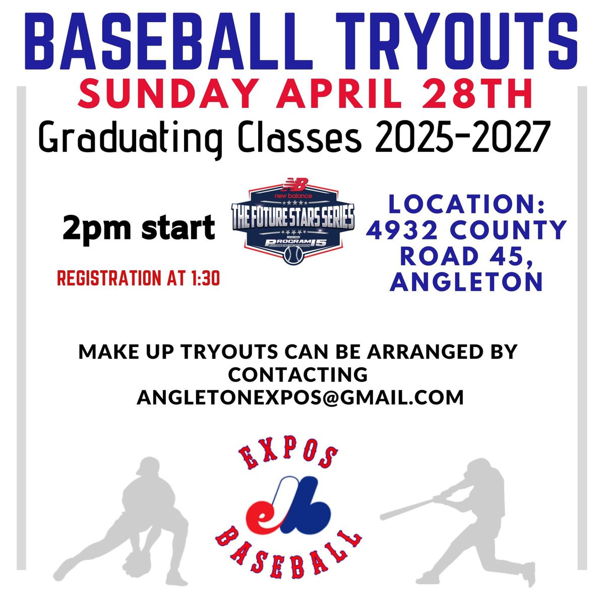 High School Tryouts for the 2024 Summer are here!

Pre-Register using the link below. 

forms.gle/oWwjPKeoQFMn7C…