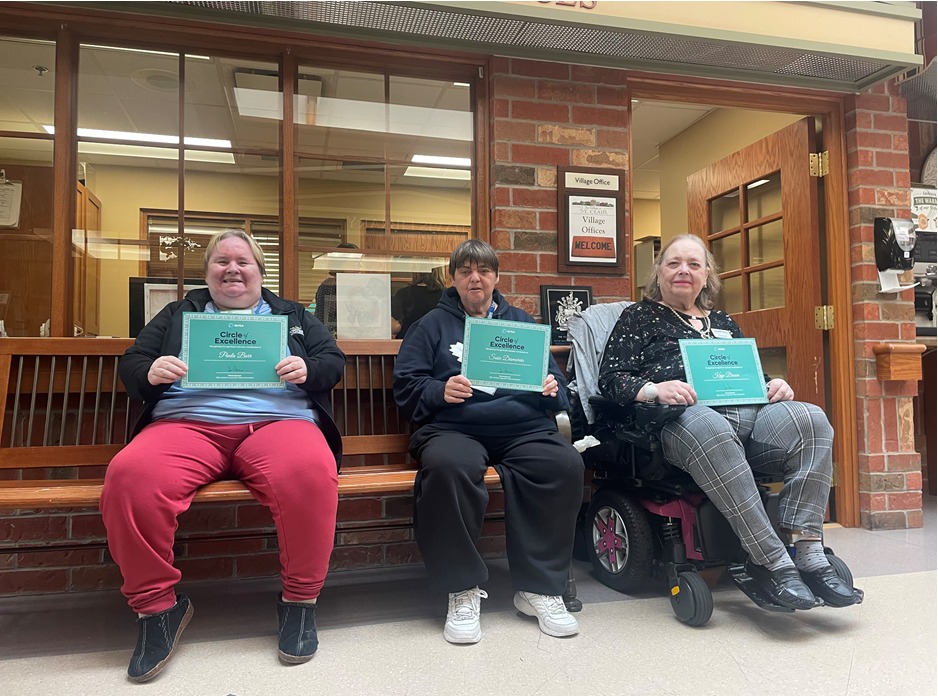 🌟 Big cheers for Paula, Susie, and Kaye from The Village at St. Clair, recipients of the Circle of Excellence award! Their volunteer spirit enriches our community every day. We're proud and grateful for their service. @OLTCAnews #IVolunteerBecause #NVW2024#CircleOfExcellence
