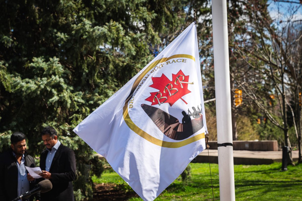 What an incredible day celebrating the spirit of boat racing at the Brampton Boat Race flag raising ceremony in Ken Whillans Square at Brampton City Hall! Thank you to everyone who joined us for this special occasion, showcasing the rich diversity of #Brampton.