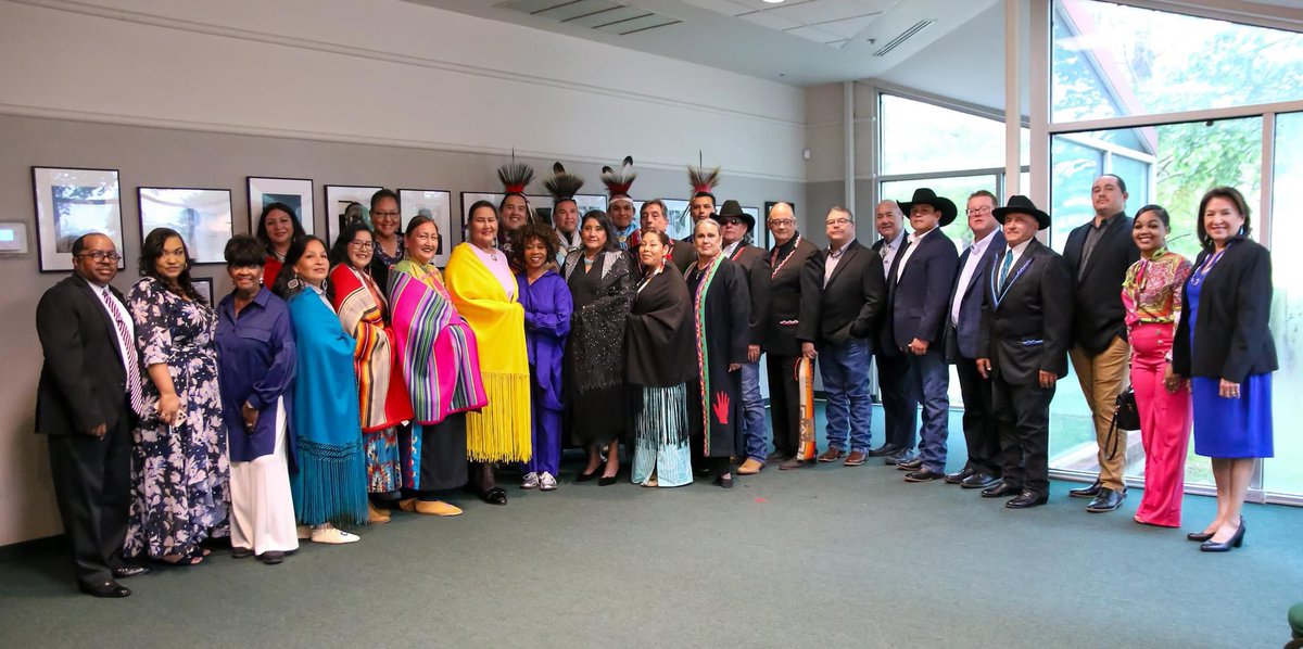PHOTOS: The Greenwood Cultural Center honored the Osage Nation with its annual Legacy Award on April 18, 2024. There to present the award to Principal Chief Geoffrey Standing Bear, who accepted on the Nation's behalf, was Honorary Chair and award-winning actress Alfre Woodard.