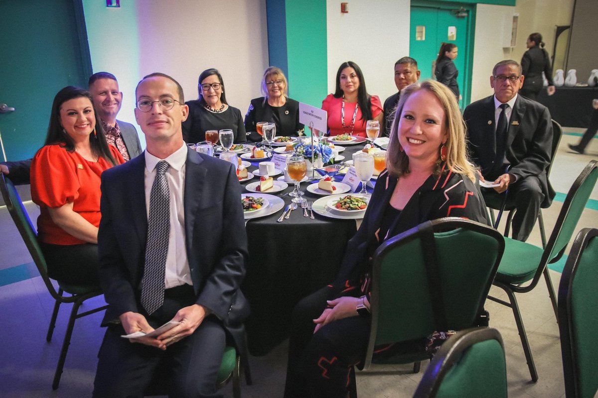 PHOTOS: The Greenwood Cultural Center honored the Osage Nation with its annual Legacy Award on April 18, 2024. There to present the award to Principal Chief Geoffrey Standing Bear, who accepted on the Nation's behalf, was Honorary Chair and award-winning actress Alfre Woodard.