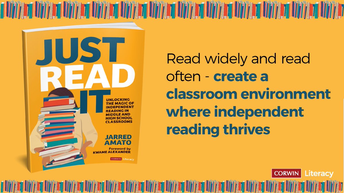 CorwinPress's tweet image. Did you know that #IndependentReading can transform your ELA classroom? 📚✨ Check out @jarredamato's #JustReadIt for insights on the Read and WRAP framework. Unleash the magic of IR daily! 🔍💬 #LiteracyMatters #CorwinTalks us.corwin.com/docs/default-s…