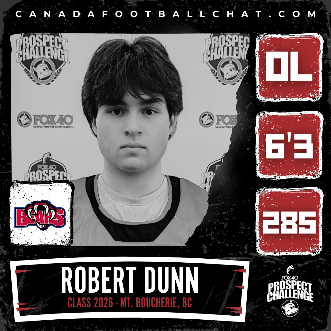 #FPCSHOWCASE SPOTLIGHT 🦊

👤 OL @ImRobertDunn 
🎓 Class 2026
🏫 Mt. Boucherie
📍 West Kelowna, BC

'My favourite part was the team bonding, the whole camp was amazing.'

READ MORE ➡️ t.ly/1imSP
