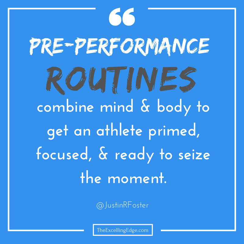 Could a well-crafted ROUTINE unlock your athlete’s top performance?

theexcellingedge.com/3-ways-routine…
#sportpsychology #mindset