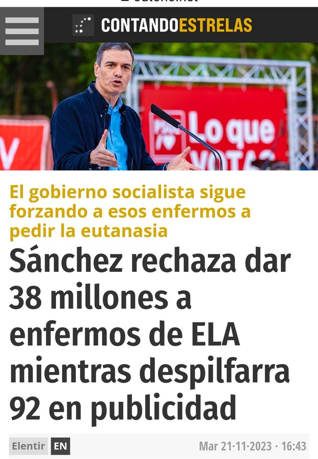 MonsieurSansFoy's tweet photo. Sánchez no desperdicia: simplemente se la suda lo que no es útil PARA ÉL https://t.co/nPBGbVARHq