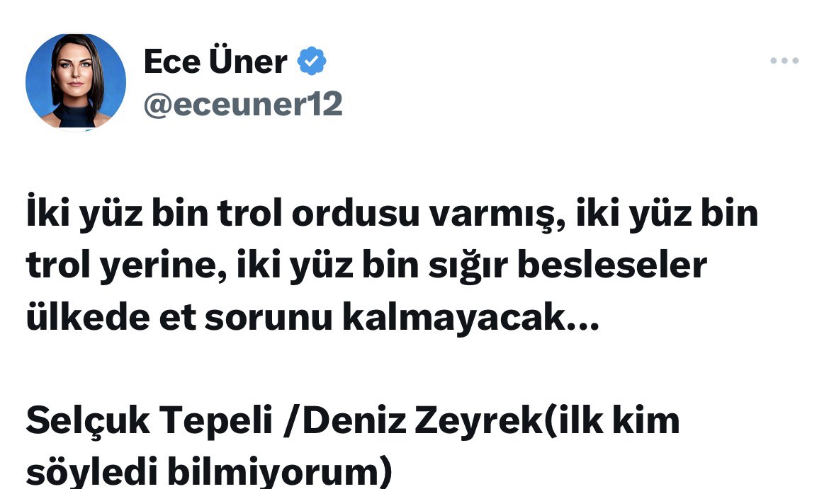 Trol paratoneri gibi tweet😊 Sıraya girdiler ben de varım diye!