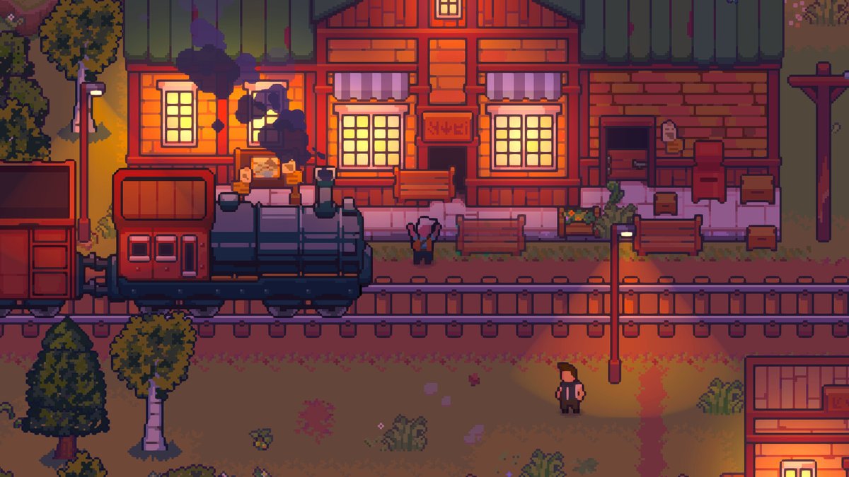 Vampire Rancher is a lovely farming sim with a twist! You’re a vampire who not only runs their own ranch, but you must restore the town, and take care of your needs. Farm a variety of crops, plus raise chickens, cows, and pigs. Take care of them and they’ll take care of you in