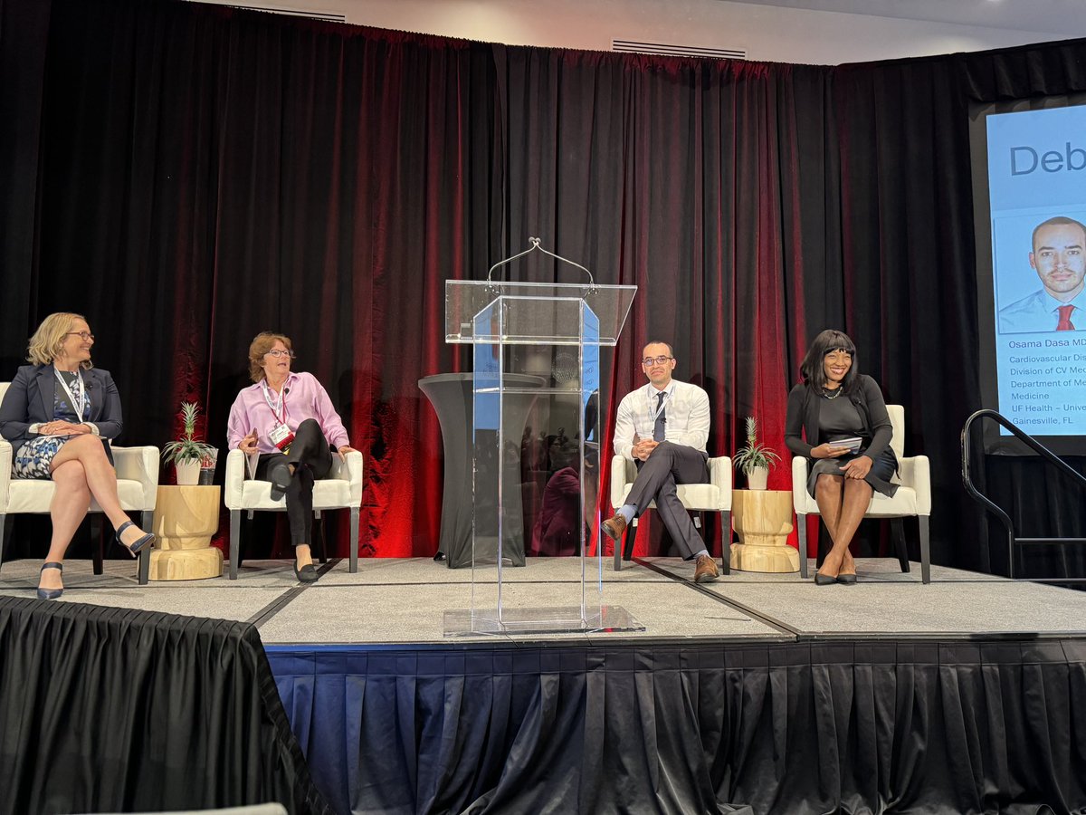 Insightful panel discussion with our president, @ycommodore, on Artificial Intelligence: Leveraging AI for CVD Management at the @HearNurses Annual Symposium. #GDNANurse #PCNA2024