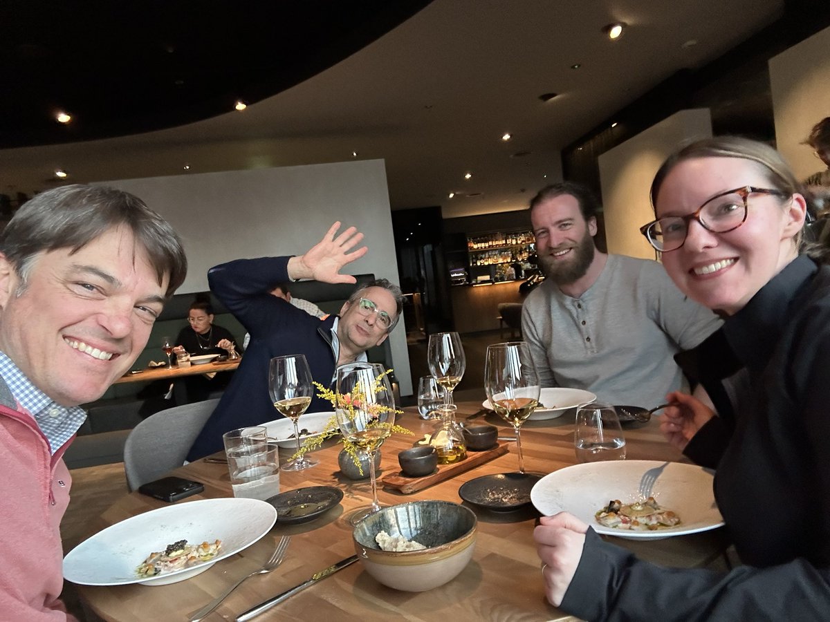 Ok… there really is awesome science happening at #Toll2024, I promise, but this Michelin star dinner with @SilvermanNeal and @VirulentMind was also super noteworthy!!