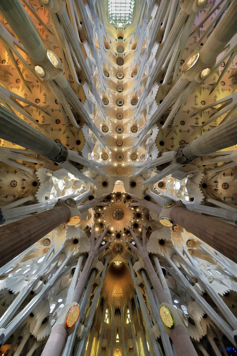 @JeremyTate41 I was there last month - this is the vault over the nave - #SagradaFamilia #Barcelona