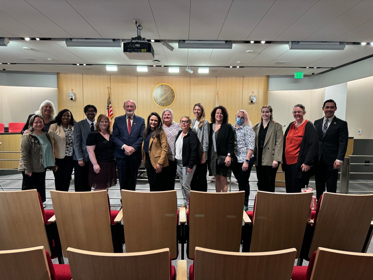 We applaud @SenJohnLaird for his vocal support for students experiencing homelessness and advocating for critical services, including at yesterday’s California Senate budget subcommittee hearing!