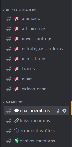 chaulineth's tweet photo. Migramos pro discord e já tem muito ALPHA PESADO!!! Em breve compartilho com vocês, por enquanto é pra quem já participava da comunidade.

Fiquem ligados, bora 🪂🚀 https://t.co/KZfwfVmoed