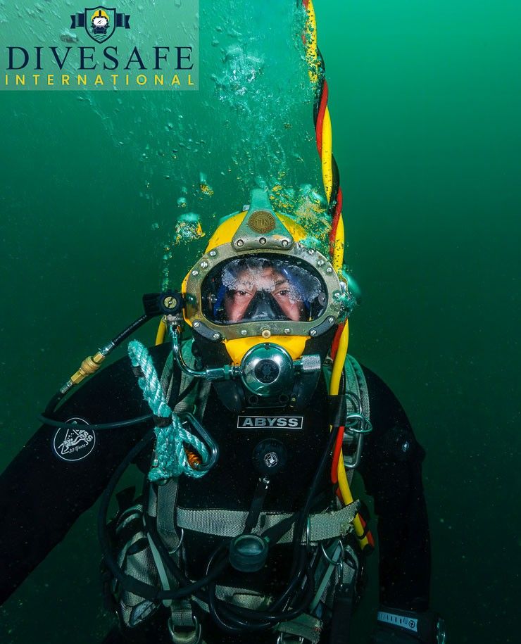 Only a few more seats open for Restricted Surface Supply starting this June! Email info@divesafe.com for more info! #Diveschool #commercialdiver #drysuit