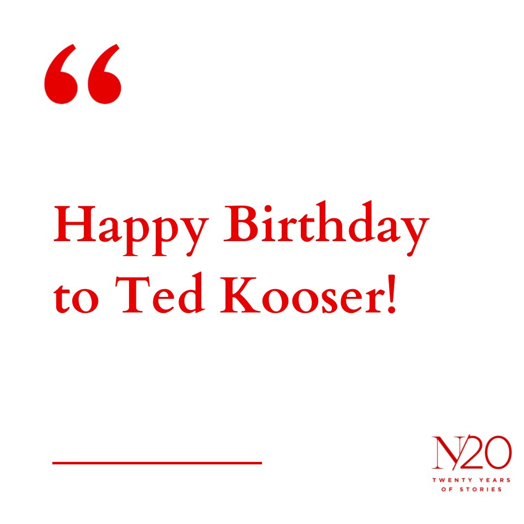 NarrativeMag's tweet photo. To celebrate, we’re reading Kooser’s poem “A Happy Birthday,” a poem that all book lovers can relate to: https://t.co/xN1kszimTW
#NarrativeMagazine #fortheloveofbooks #authorbirthday #livetoread https://t.co/zaeMfAix82