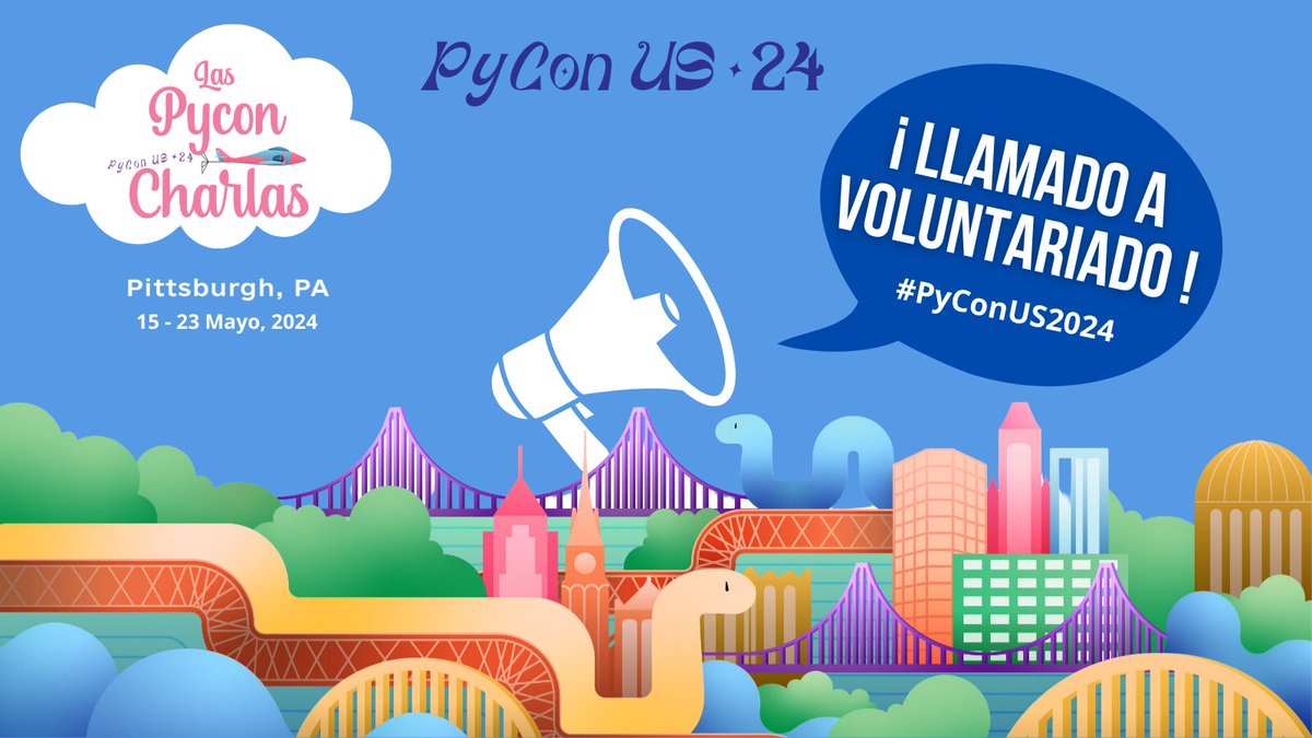 📢¿Listo para marcar la diferencia en la comunidad de #Python?🐍🙌 Únete a nosotros como voluntario para @pycon, con más de 300 horas de voluntariado necesarias, hay un lugar para que todos puedan ayudar. Regístrate ahora:👇 us.pycon.org/2024/volunteer… #PyConCharlas24 #PyConUS2024