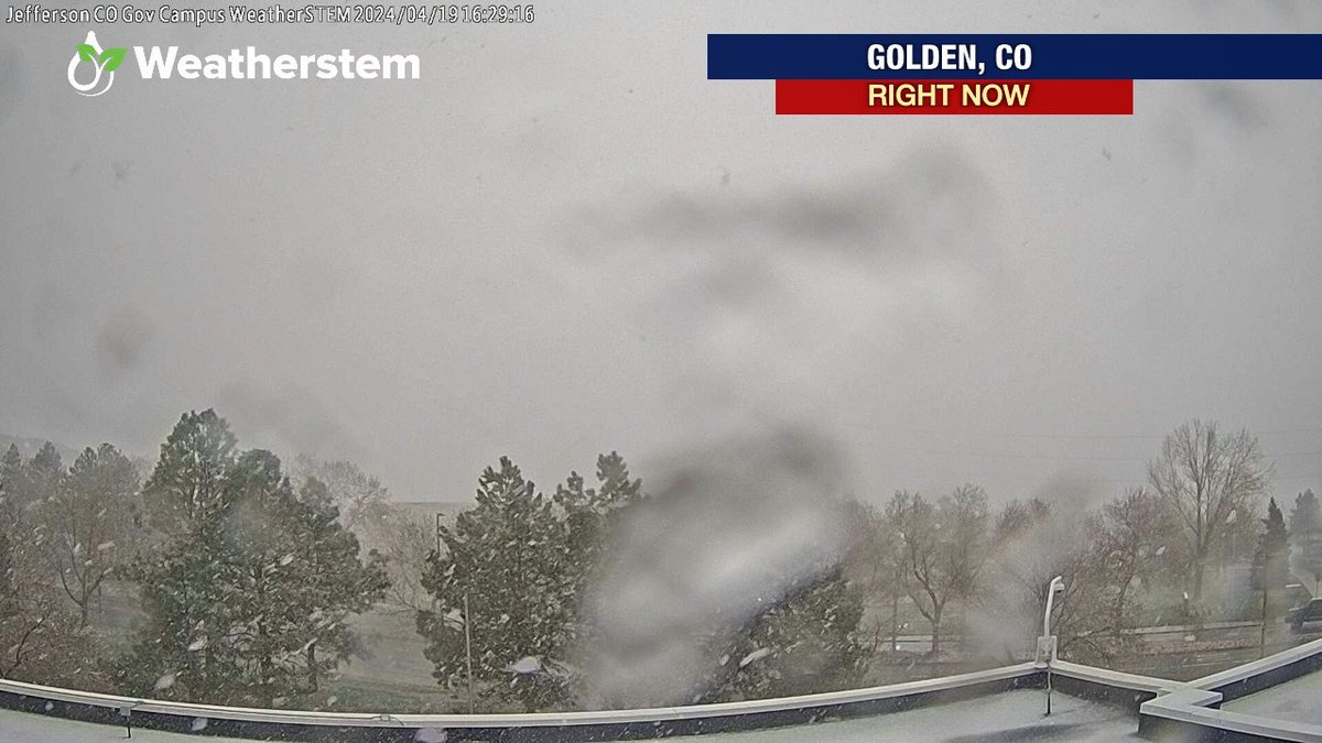 Let's go live to Golden, CO. ❄️❄️❄️❄️