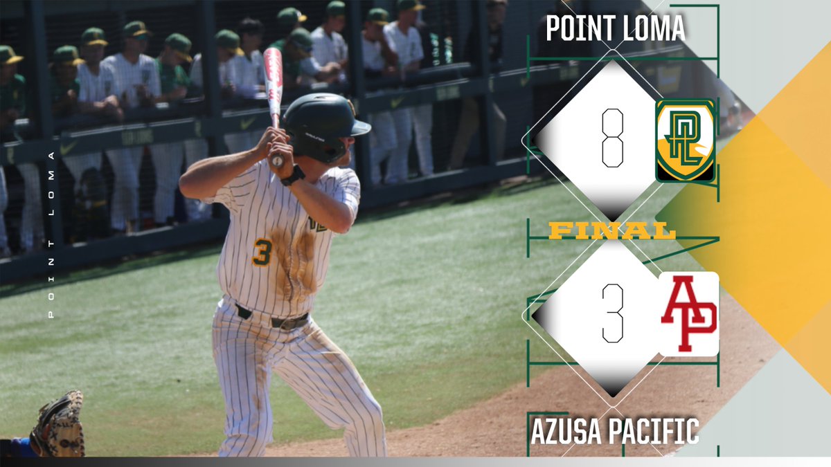⚾️ The Sea Lions defeat the Cougars in the first game of the doubleheader! @PLNUBaseball