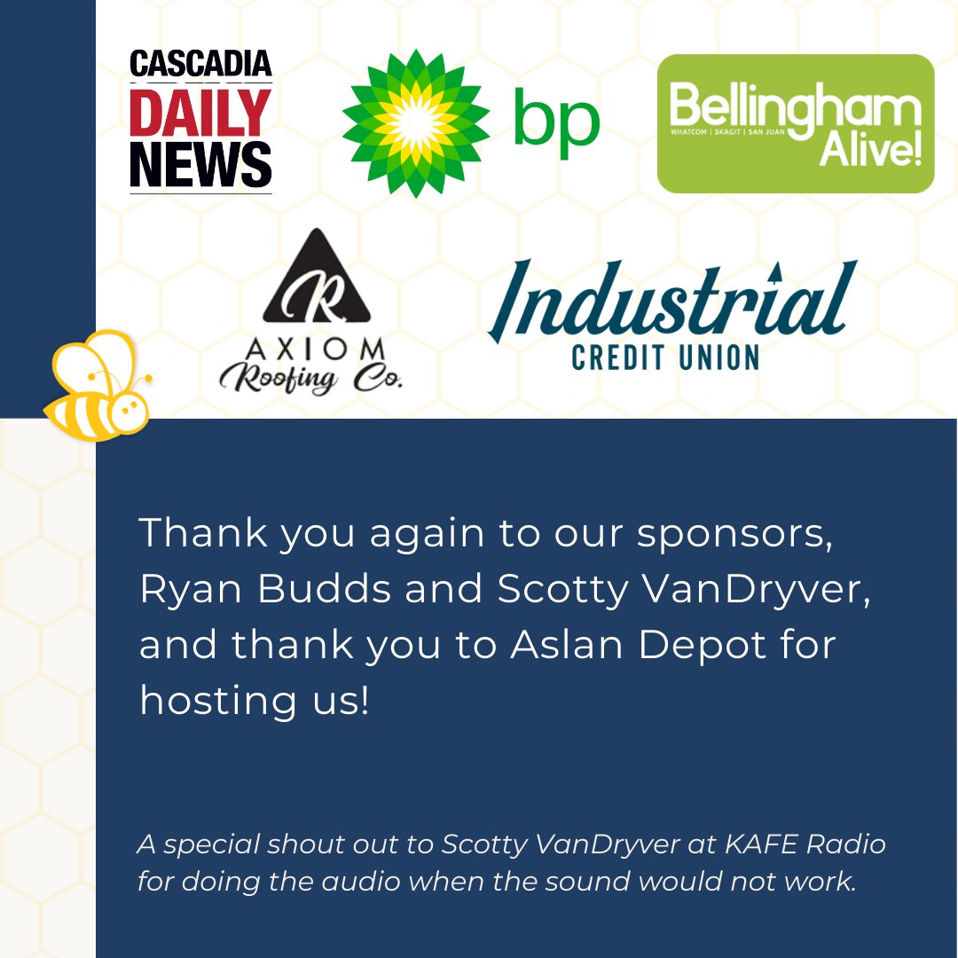 WhatcomLiteracy's tweet image. Trivia Bee players and friends filled Aslan Depot yesterday.

Thanks sponsors BP Cherry Point Refinery and Industrial Credit Union. Special shoutout to Scotty VanDryver at KAFE Radio. Big thanks to Aslan Depot for supporting Whatcom Literacy Council with a Pint Night