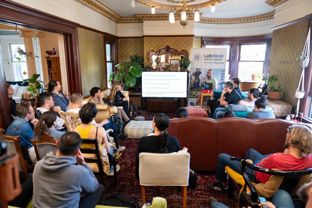 foresightinst's tweet image. Thank you to our speakers David Furman, Mike Grace, @pablo_moncada_, @anaprosina, Aaron Krane, and @AsherSoryl for their thoughtful presentations at our Space mini-workshop. Special thanks to @protocollabs for co-hosting, and all of you who attended! #LabWeekPG