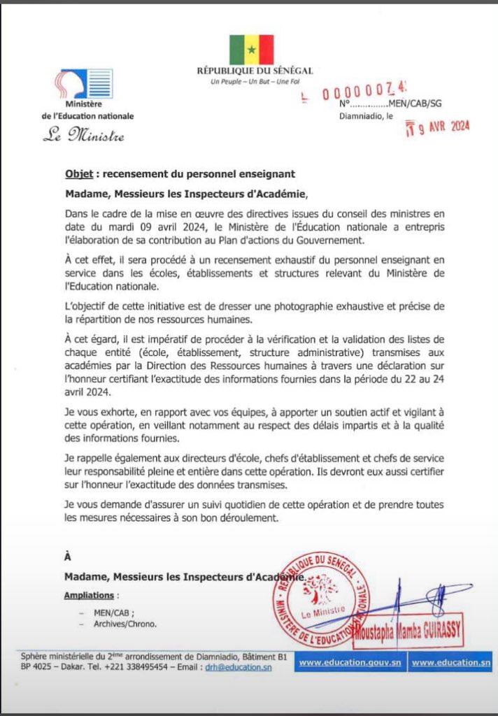 BakhdadO's tweet photo. Audit au ministère de l’éducation"jub, jubul, jubanti"🚨🇸🇳 https://t.co/BxN12qFPpR