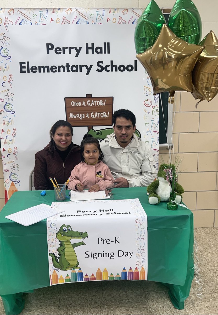 We had a wonderful Pre-K registration today!