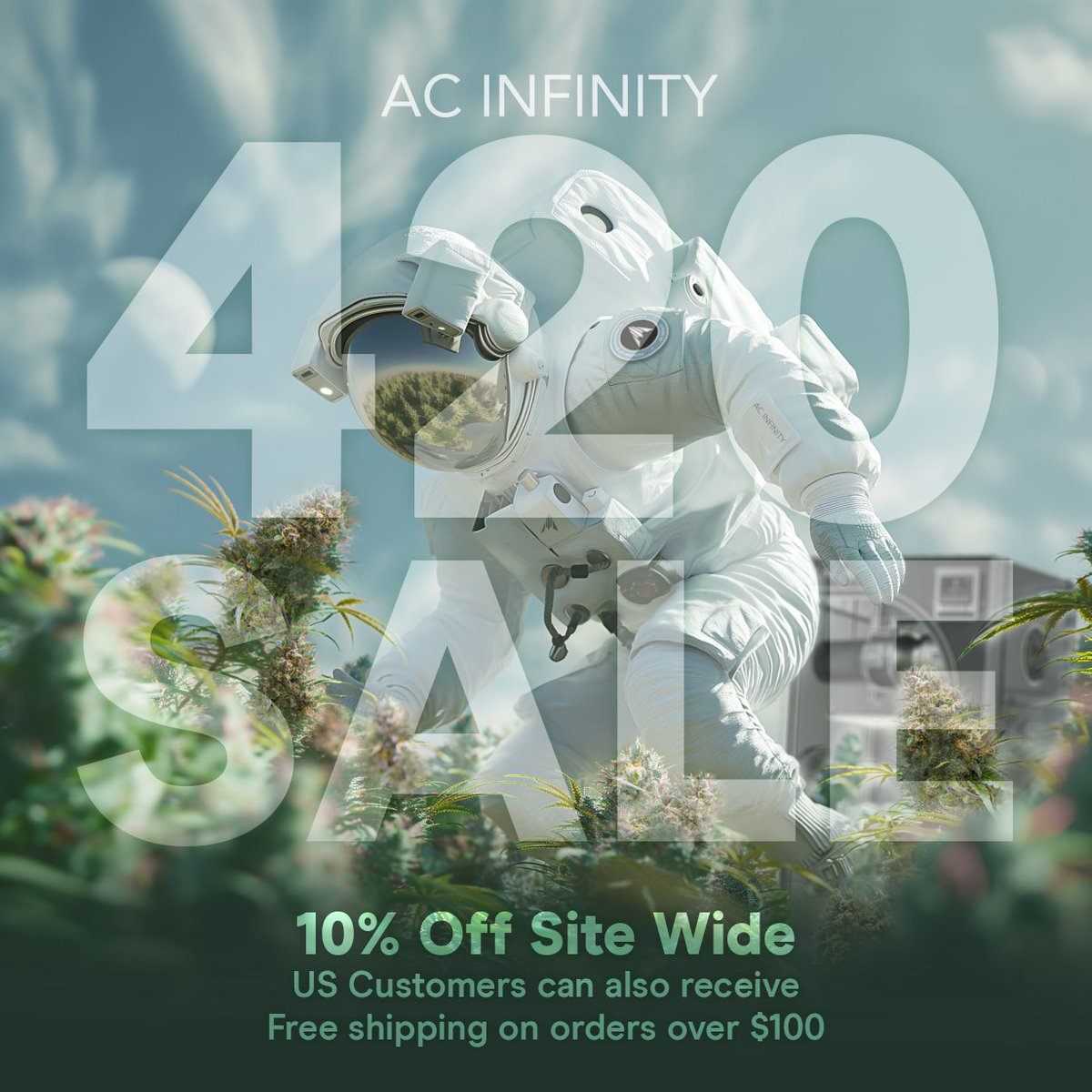 Our 420 sale is going on today April 19 and tomorrow April 20! Take advantage of the extra savings🤑 acinfinity.com Sale ends on April 20 at 11:59pm PST