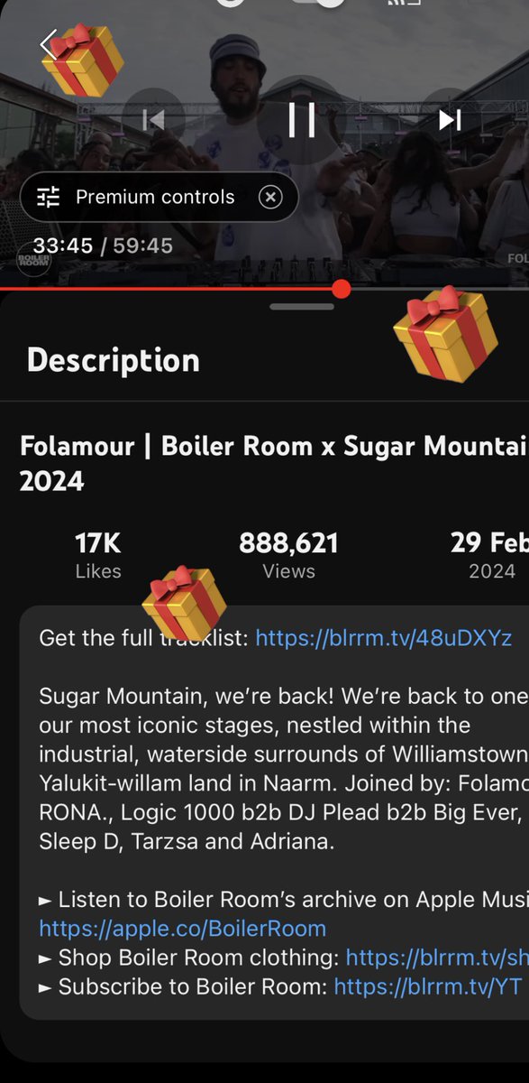 isarceaux's tweet photo. Cadeau tombé du ciel @folamourbb @boilerroomtv @sugarmountain 

https://t.co/StCInq9JRM https://t.co/byrSNxYE2l