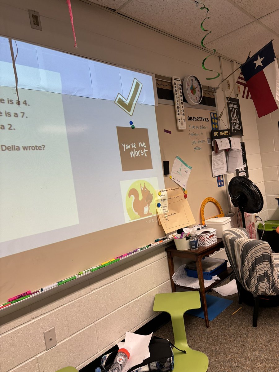 ReadTeaches's tweet image. Another @lead4ward activity from the Rockin Review playlist. IQ Slapdown. Students looked for the correct and worst answer along with the distractor. @HumbleISD_TE