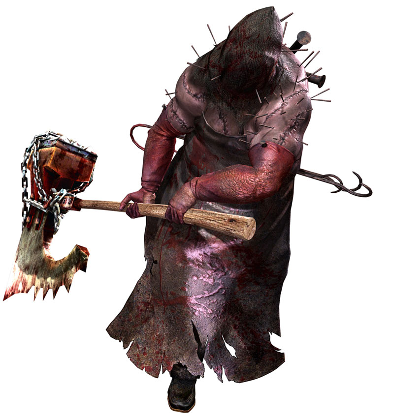 Executioner Majini(Resident Evil 5)
A human mutant variation of the Type-2 Plaga. He has increased strength and his regenerative abilities have allowed him to grow in size. He swings his giant Hammer-axe without much effort and has been impaled with spikes.
#ResidentEvil #rebhfun