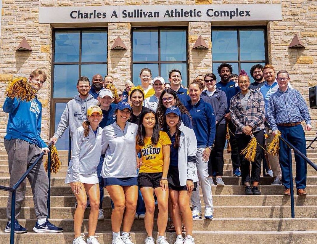 toledowgolf's tweet photo. Next stop ➡️ MAC Championships!! #TeamToledo https://t.co/ZXyvYJqVRE