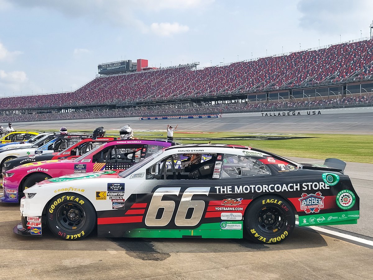 Top 20! Great qualifying run by @starr_racing, and some fantastic redemption from Daytona for our team. Bring on @TALLADEGA raceday! #NASCAR #AgPro300