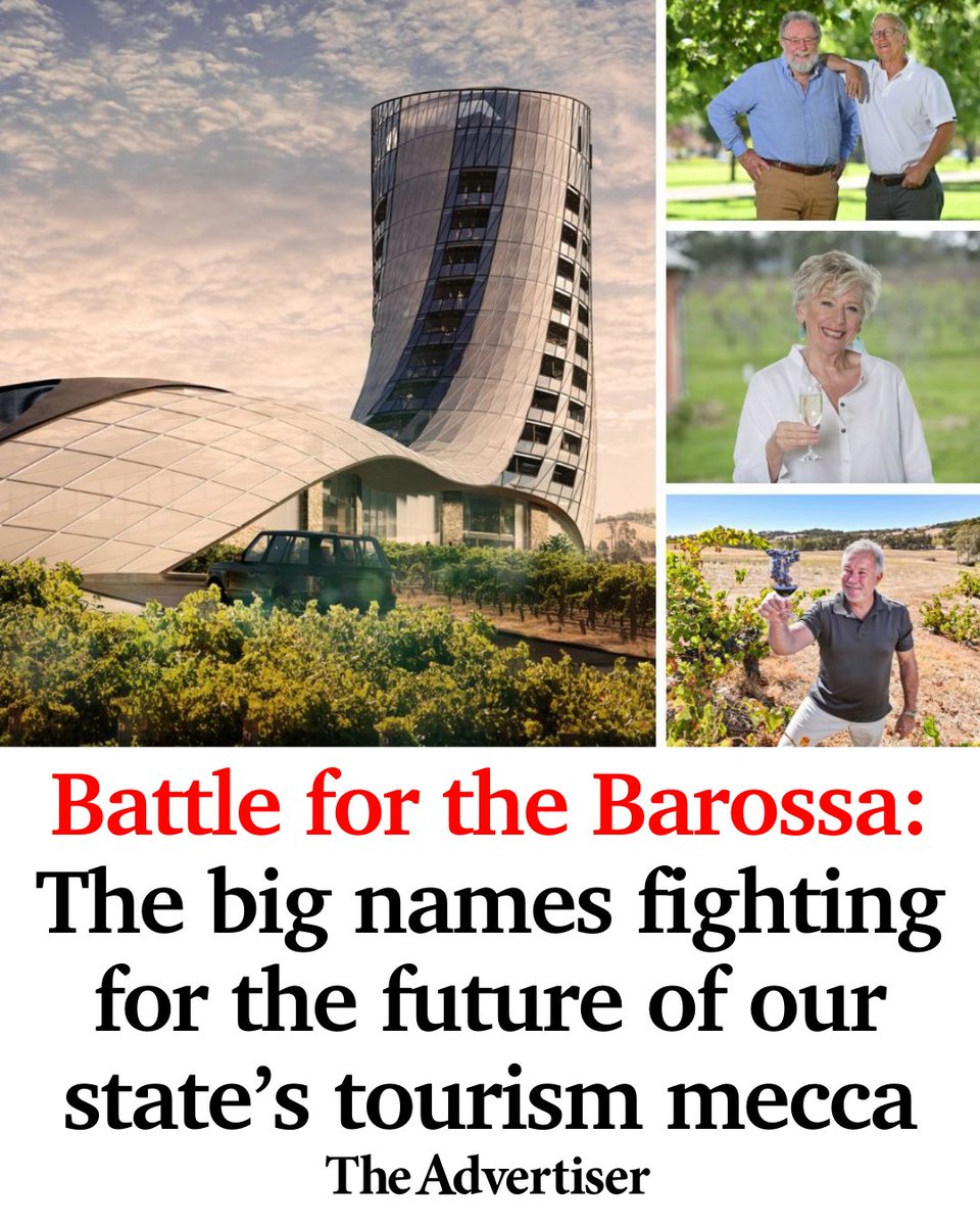 No one denies the Barossa Valley, the jewel in the state’s tourism crown, needs to be developed. Where they disagree is what shape it should take. Read what some of the big names have to say: bit.ly/3W4Go1d What do you think? #TheAdvertiser