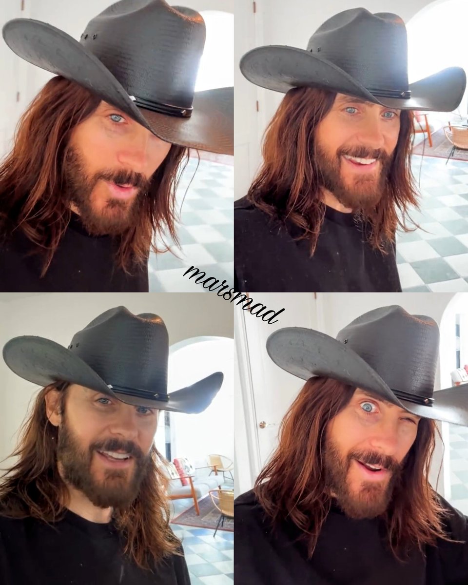 My favourite cowboy! ❤️‍🔥🤠❤️‍🔥🤠 #JaredLeto