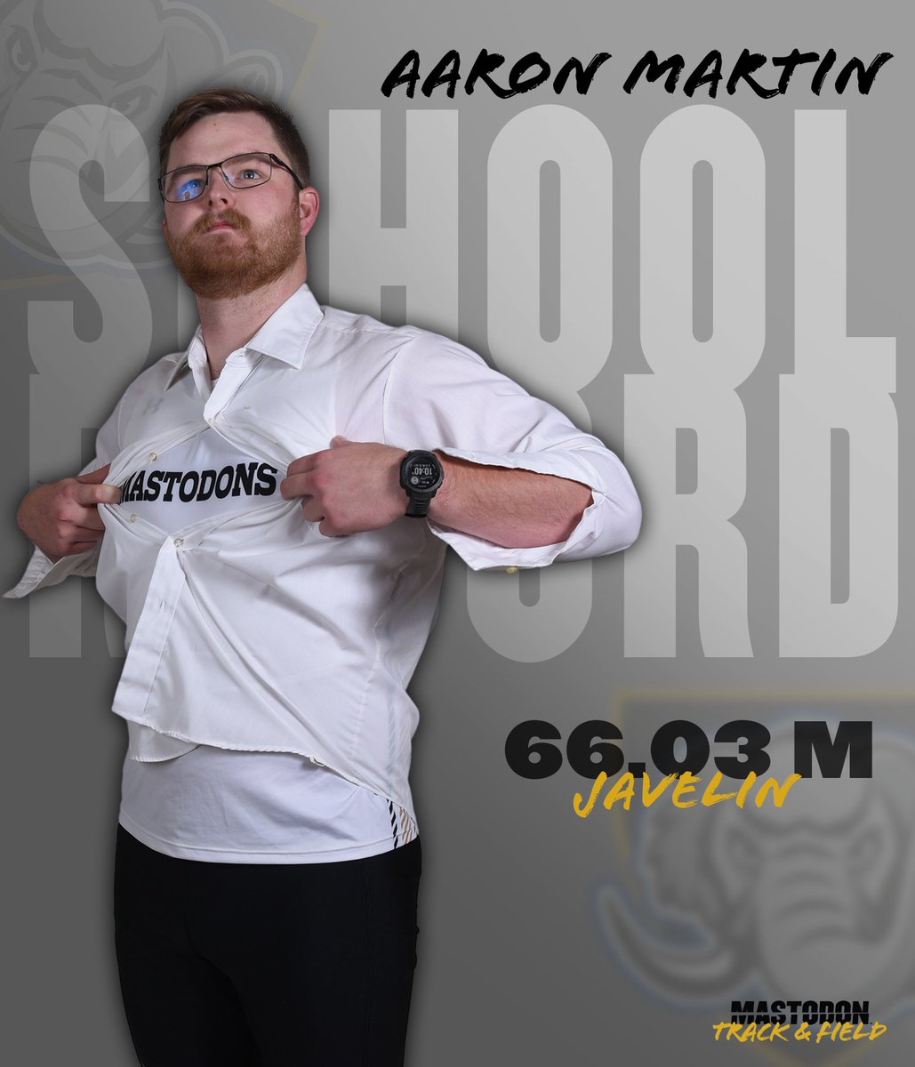 Javelin school record for Aaron Martin!

#FeelTheRumble #HLTF