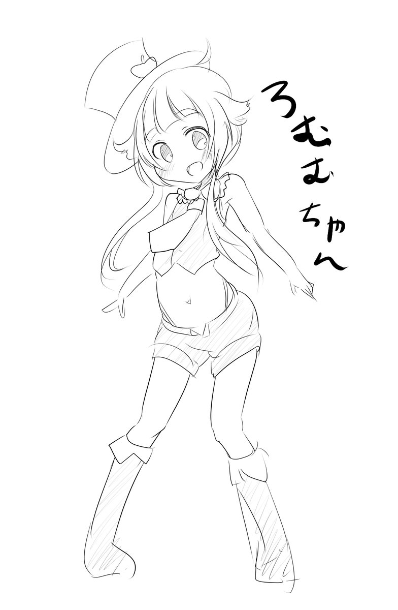 友人Vからいただいたコミッション用のラーニング画。あらためて描くとわかる、それぞれえろい 