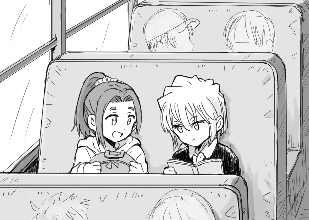 直美と志保
 #黒鉄の魚影