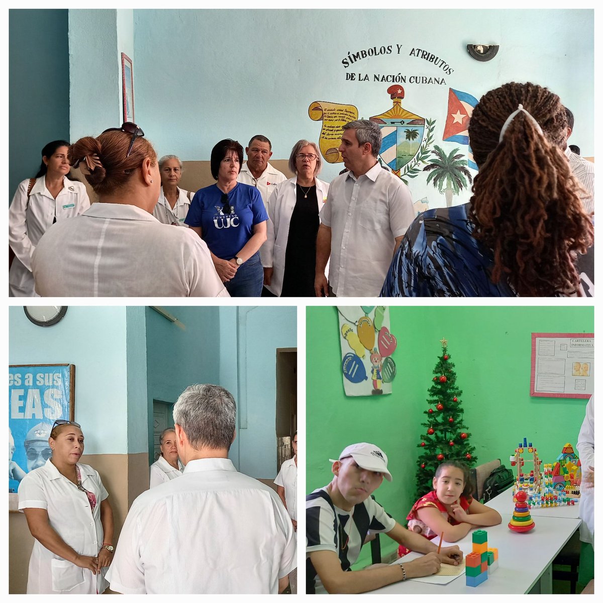 En el Centro Psicopedagógico Social de Morón una obra que marca la vocación humanista de la Revolución cubana. #LatirAvileño