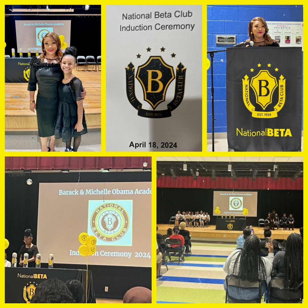 ##BAMOEagles yesterday's #BETAinductionceremony was flawless! Our scholars and administration enjoyed every moment! #FutureisBETAbright @NationalBETA @apsupdate @robinviews @ap_holloman ##Atlantapublicschools