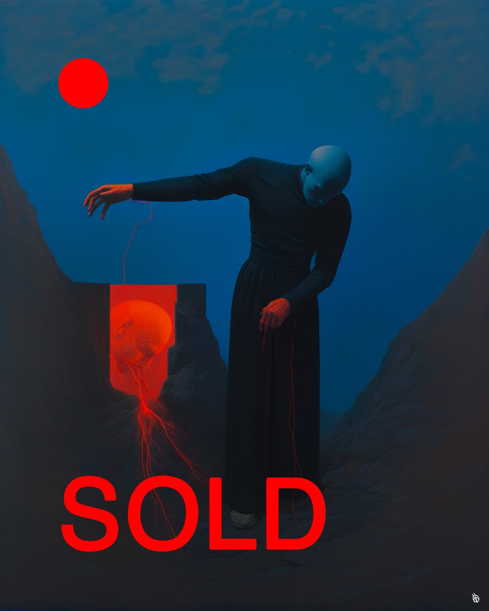 🔴 SOLD! 'A:Ω | 6:2' (2024) Collected by @illustrata_ai